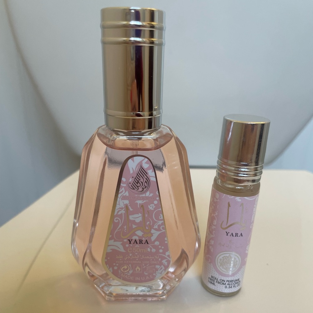 Yara EDP Spray and Rollerball set